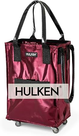 Amazon.com: HULKEN (Small, Cosmic Red) Reusable Grocery Bag On