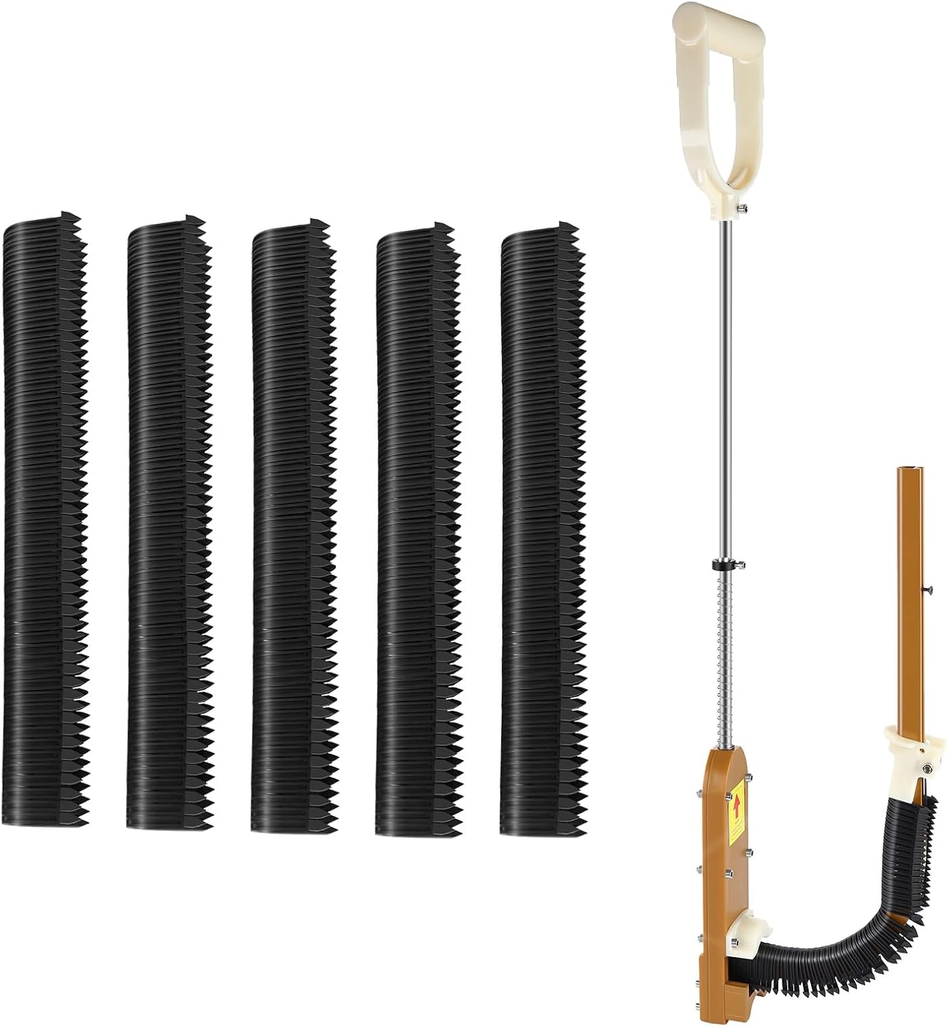 Size 1-1/2 PEX Stapler with 1320 Pcs Foamboard Staples, Stand Up Foamboard Stapler PEX Staple Gun for Wood and Foam Board, 1-1/2″ Staples for 1″ & 2″ Foamboard