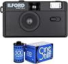 Ilford Sprite 35-II ReusableReloadable 35mm Analog Film Camera with CineStill 50Daylight Color Negative Film Bundle