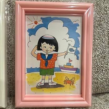 Amazon.co.jp: ちびまる子ちゃん イラスト フォトフレーム