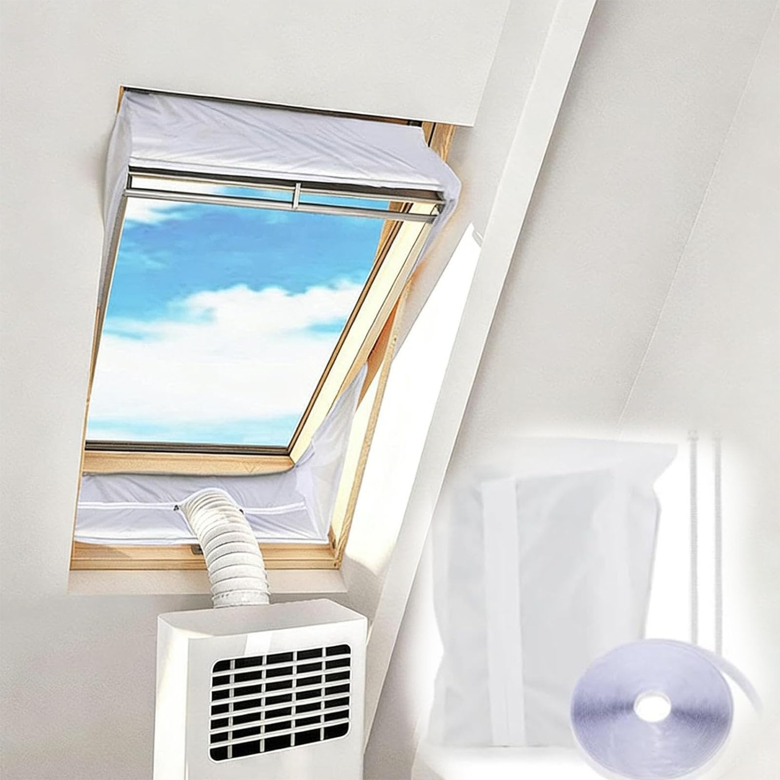 Adaptador ventana aire acondicionado portátil secadora 3m 8