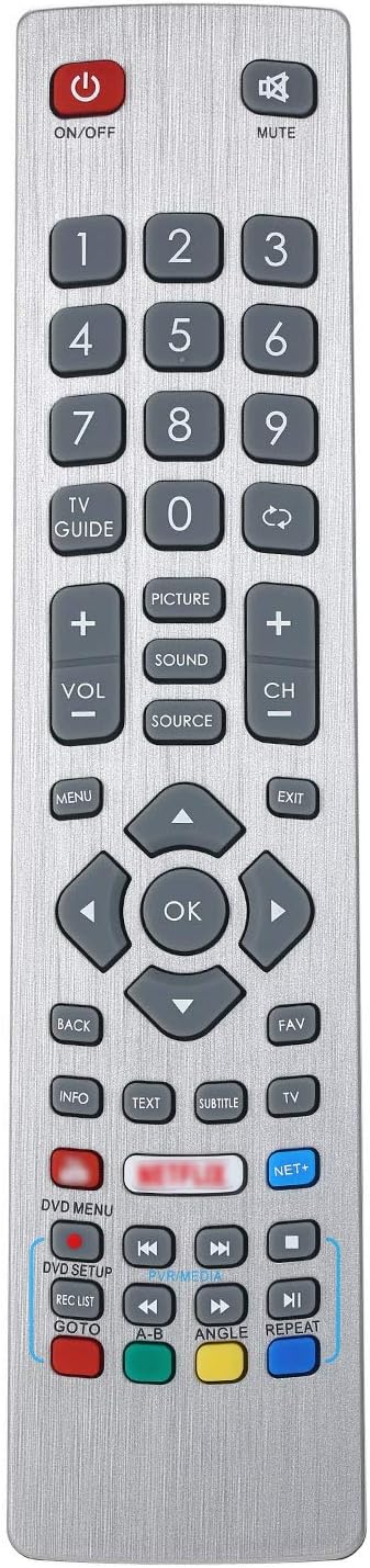 Quino Tv Remote Control Replacement For Sharp Aquos Remote Controller Smart Replacement Portable Size Easy To Grab With 3D Button Fernbedienung