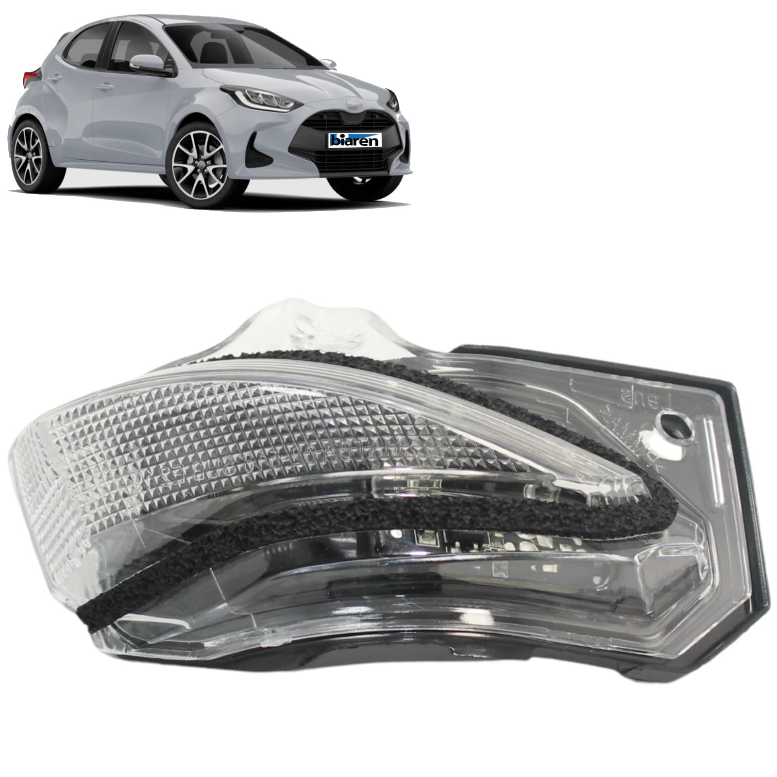 Lampada LED per specchietto retrovisore destro per Toyota Corolla XII Yaris IV Yaris Cross 81730-02200 8173002200