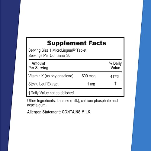 Miniatura 3 de Superior Source Vitamina K1 500mcg