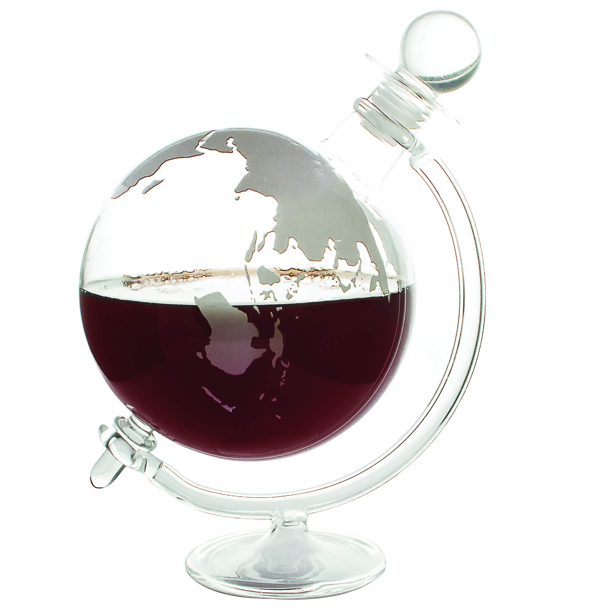 Bar Originale Carafe à décanter globe avec support