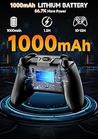 Vista 7 de AOC PC Controller — Interactive Screen Wireless Controller Compatible with PC/Switch/Switch 2/iOS/Android, Hall Effect Joystick & Triggers, RGB