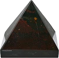 Vista 225 de Amazing Gemstone Amethyst Pyramid Crystal Healing Stones - 2" Great Pyramid Figurine of Natural Stone Pyramid for Meditation, Reiki, Chakra