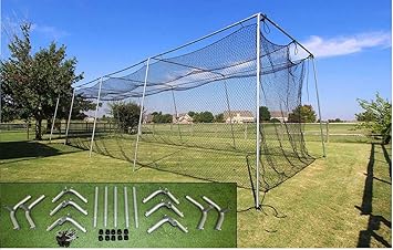 Cimarron Sports Batting Cage Net and Frame Corners - Thumbnail 5