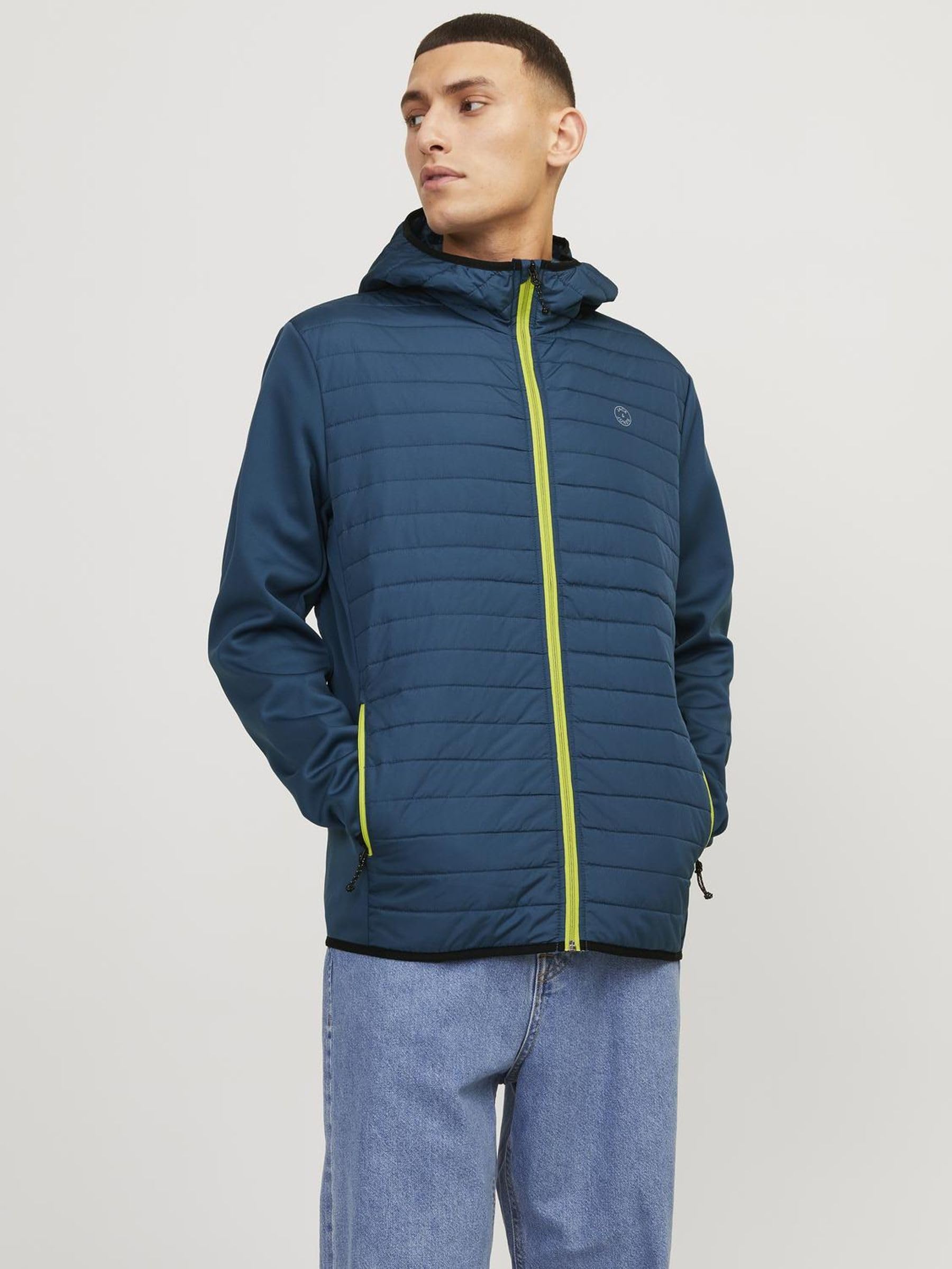 Jack & Jones Herren JjemGewatteerde Noos Jacke 12182242 – Bild 2