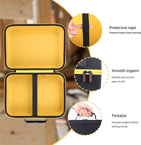 Miniatura 4 de khanka Estuche rígido para soplador Dewalt 20V MAX (DCE100B)+Estuche rígido para cepillo sin escobillas DEWALT DCP580B 20V MAX