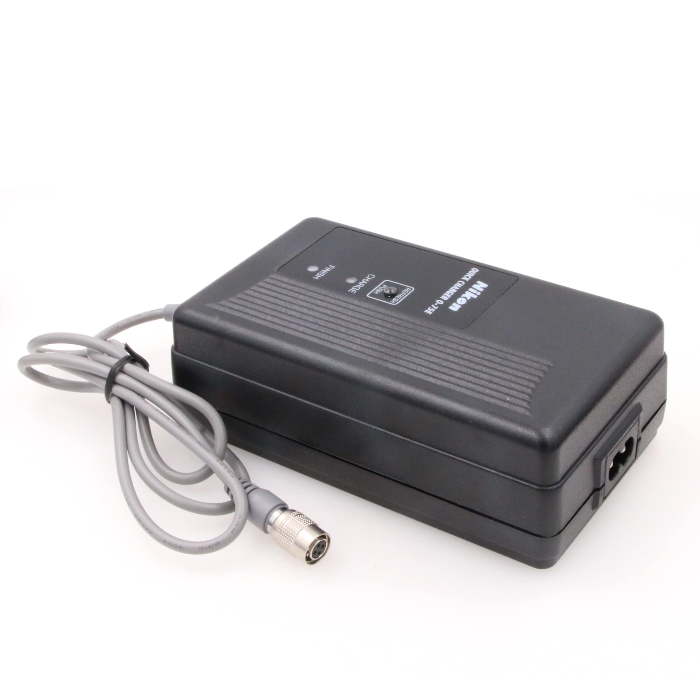 Adaptador de fuente de alimentación de 220V-240V Hirose 4 pines hembra Q-75E Q75E adaptador de corriente alterna para baterías Nikon BC-50, BC-60, BC-65, BC-70, BC-80