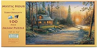 SUNSOUT INC - Mystic Hour - 100 pc Jigsaw Puzzle by Artist: Terry Doughty - Finished Size 10