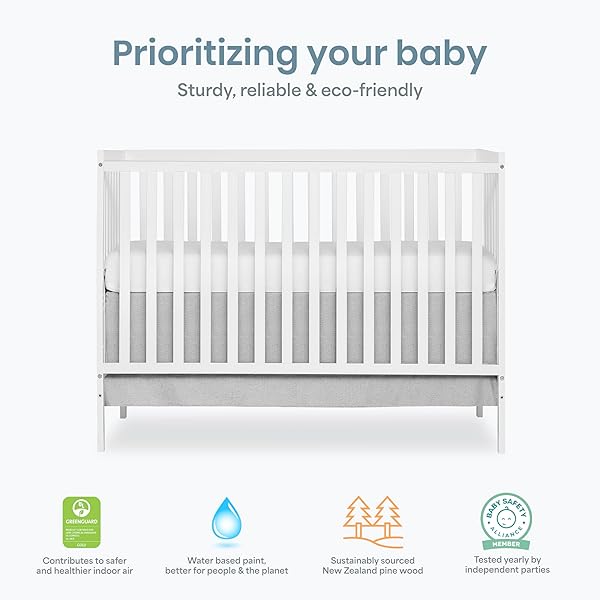 Dream On Me Synergy 5-in-1 Convertible Crib 5
