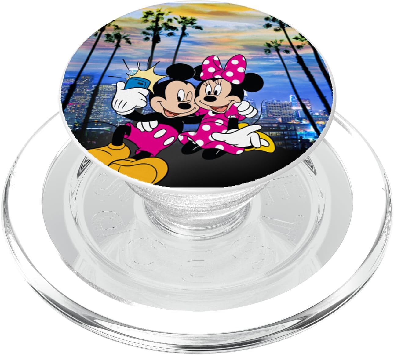 Disney Mickey and Minnie Selfie PopSocket PopSockets PopWallet for MagSafe