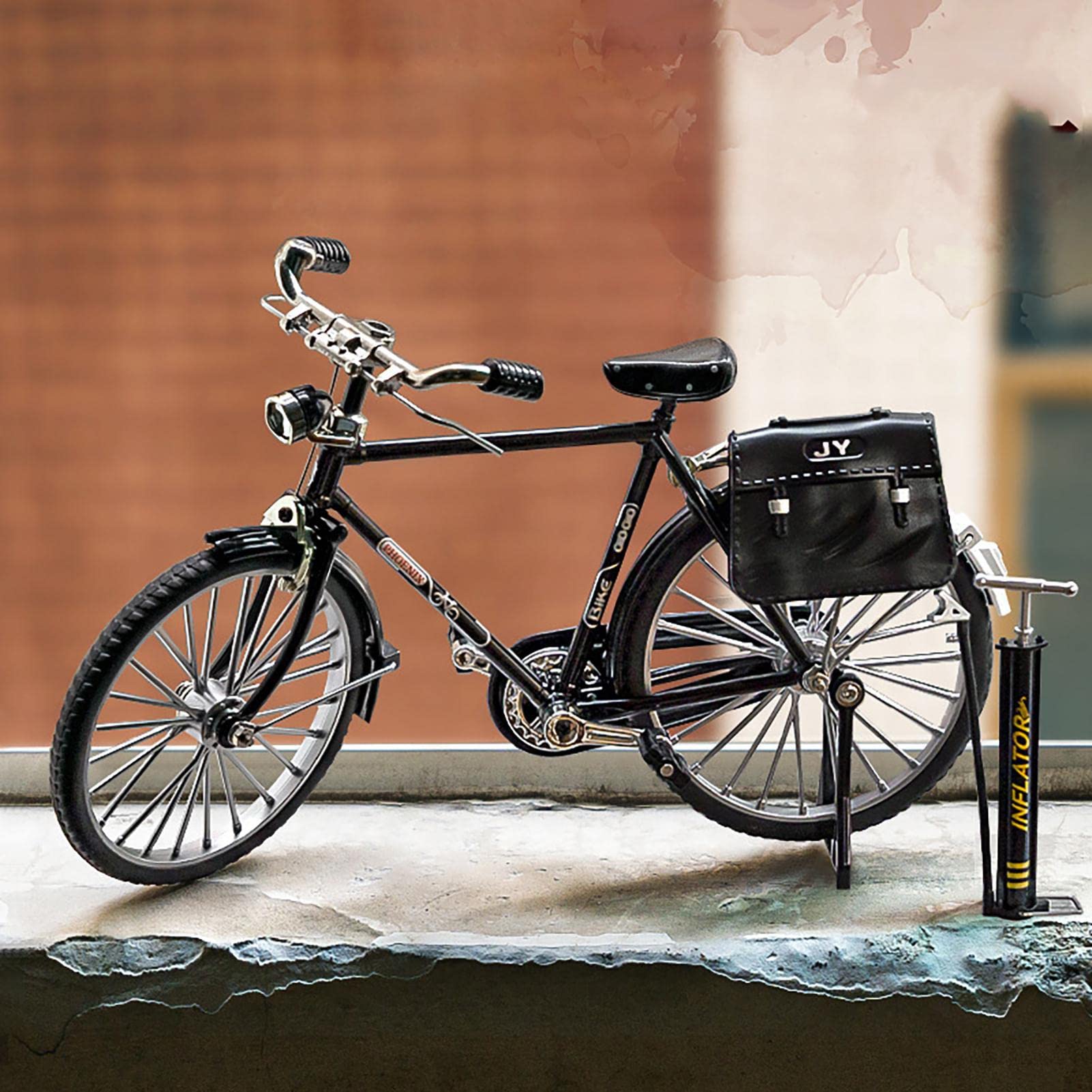Kit Maquette Mini Finger Bicycle - Modèle Vélo Rétro à Assembler Décoration
