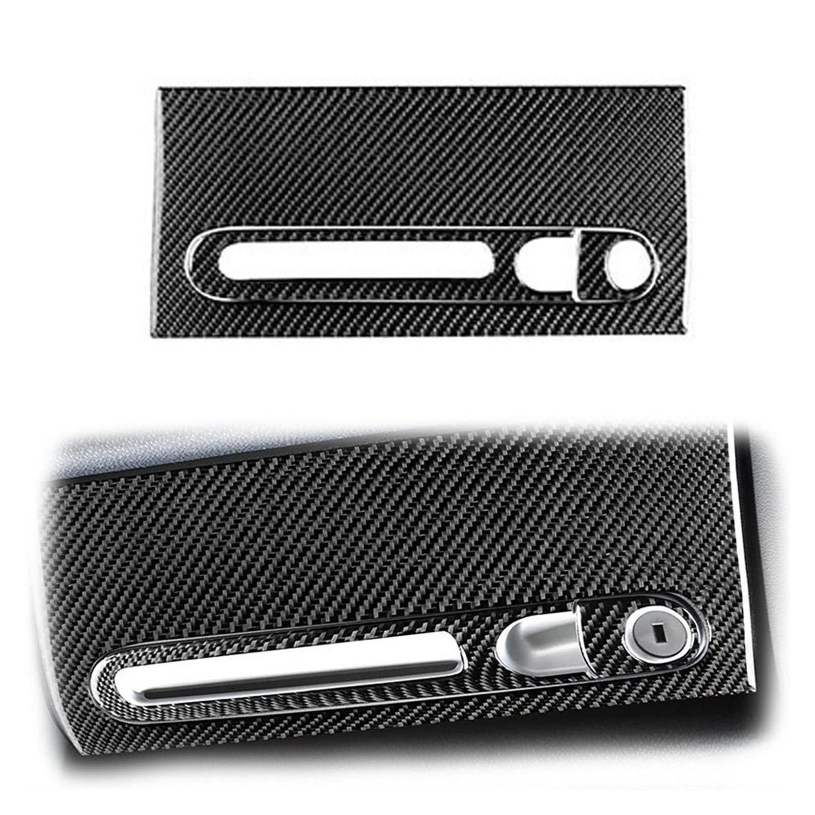 Hfjfdq X For Banz For Smart Fortwo 451 C451 Coupe A451 Cabrio Pulse Passion 2011-2015 Carbon Fiber Car Air Conditioner Vent Cover Interiors Stickers