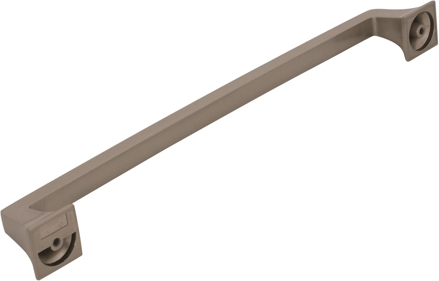 Amerock | Appliance Pull | Satin Nickel | 12 inch (305 mm) Center to Center | Mulholland | 1 Pack | Drawer Pull | Drawer Handle | Cabinet Hardware