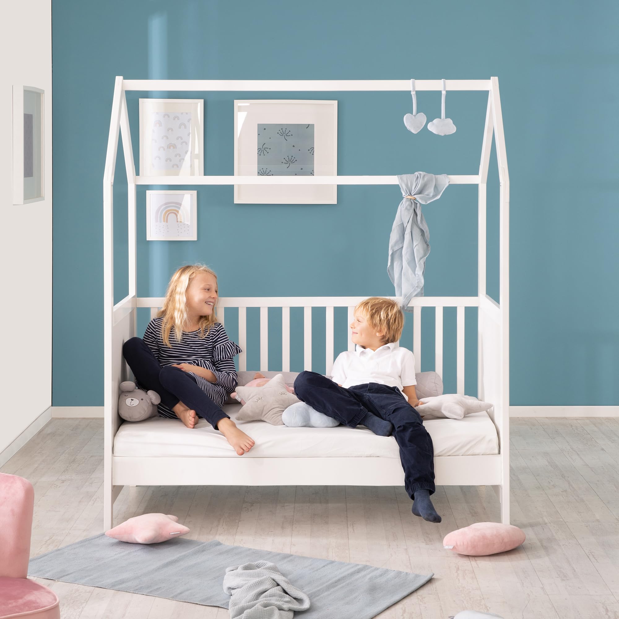 Roba Huisbed 70 x 140 cm FSC 203121WEFS - Vergelijk prijzen
