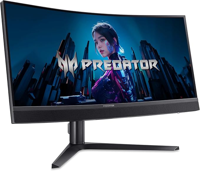 Monitor Curvo Gaming 34" UWQHD 3440 x 1440 200Hz 0.5ms miniatura 8