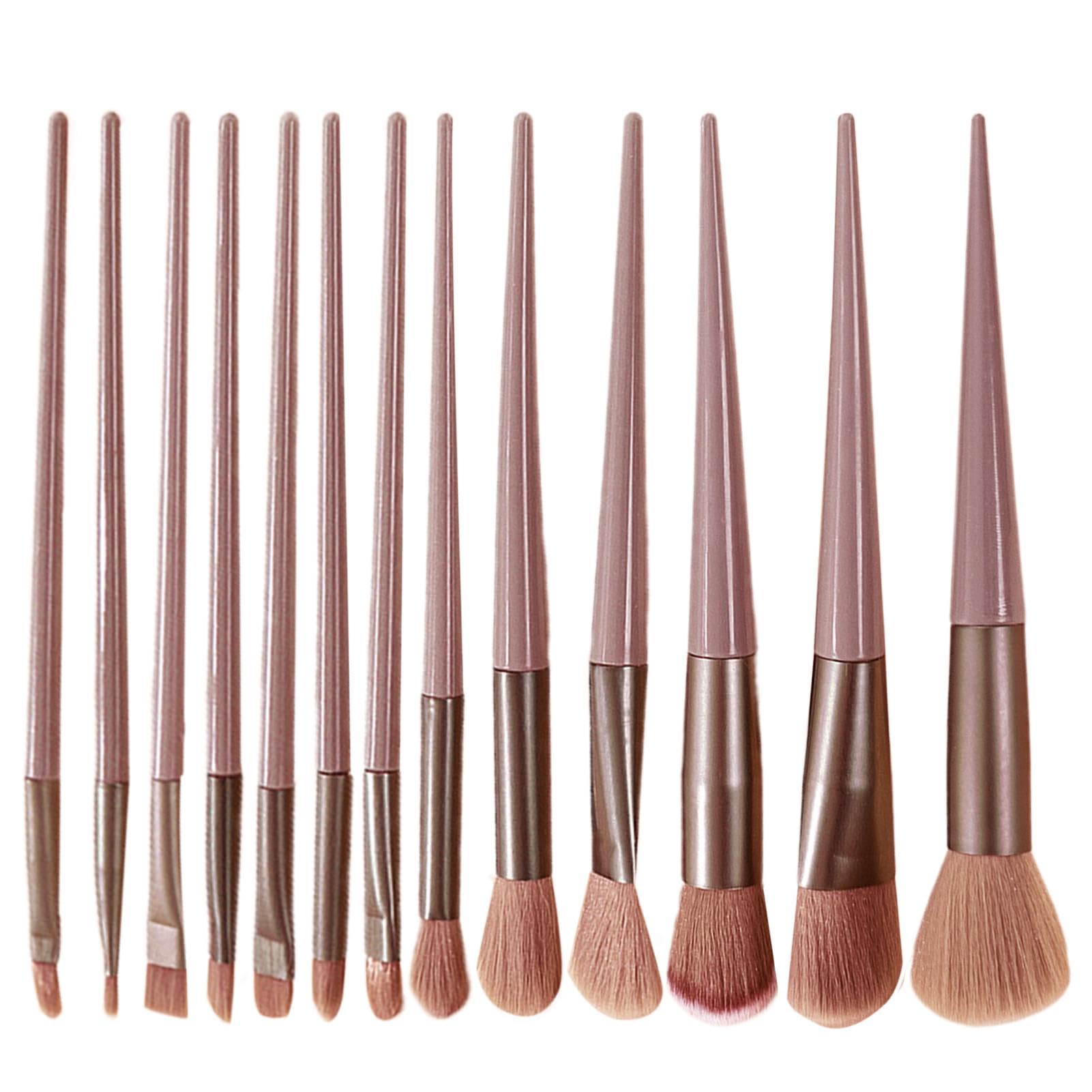 scyca Set de brochas de maquillaje, Set de brochas de maquillaje - Kit de brochas de maquillaje de secado rápido 13X profesional | Juego de brochas de maquillaje, colorete de base, sombra de ojos,
