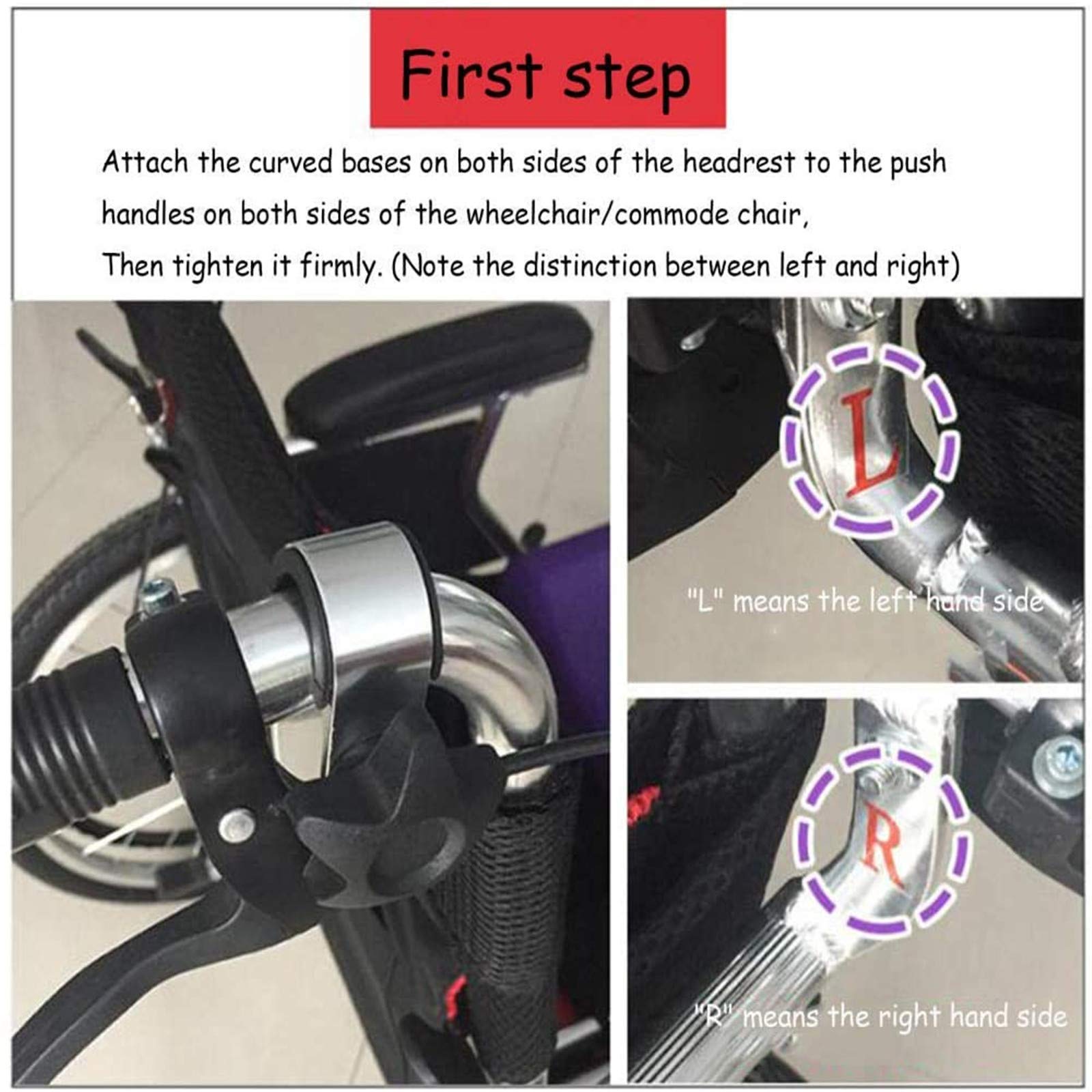 Reposacabezas para silla de ruedas, soporte para el cuello, reposacabezas universal para silla de ruedas, soporte para el cuello ajustable, reposacabezas para adultos, accesorios para sillas de rueda