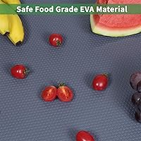 Vista 6 de Revestimientos para estantes de 45 cm x 6 m, alfombrillas para cajones no adhesivas, protector EVA para estanterías de cocina, revestimiento