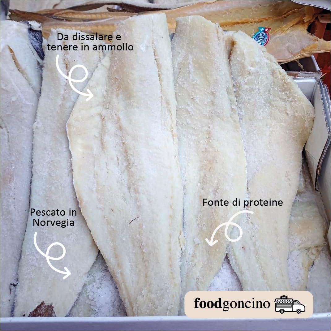 Filetto di baccalà secco ali bianche - Foodgoncino (1100)