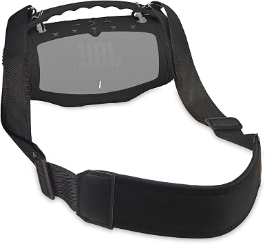 Silicone Case and Shoulder Strap for JBL Xtreme 4 Bluetooth Speaker | Silicone Cover for Xtreme 4 Portable Bluetooth Speaker Accessories, Protective Case with Adjustable Carrying Strap