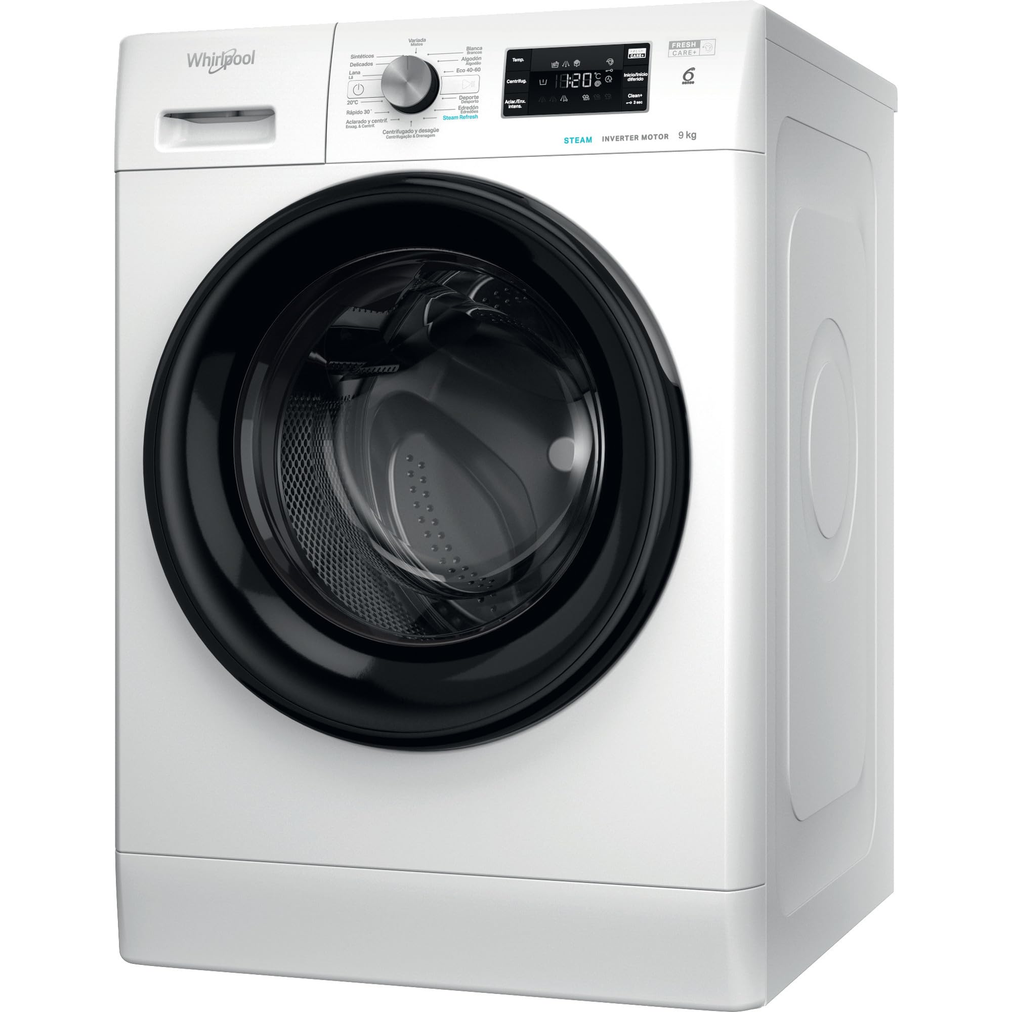 Whirlpool - Lavadora de libre instalación FFB 9469 BV SPT