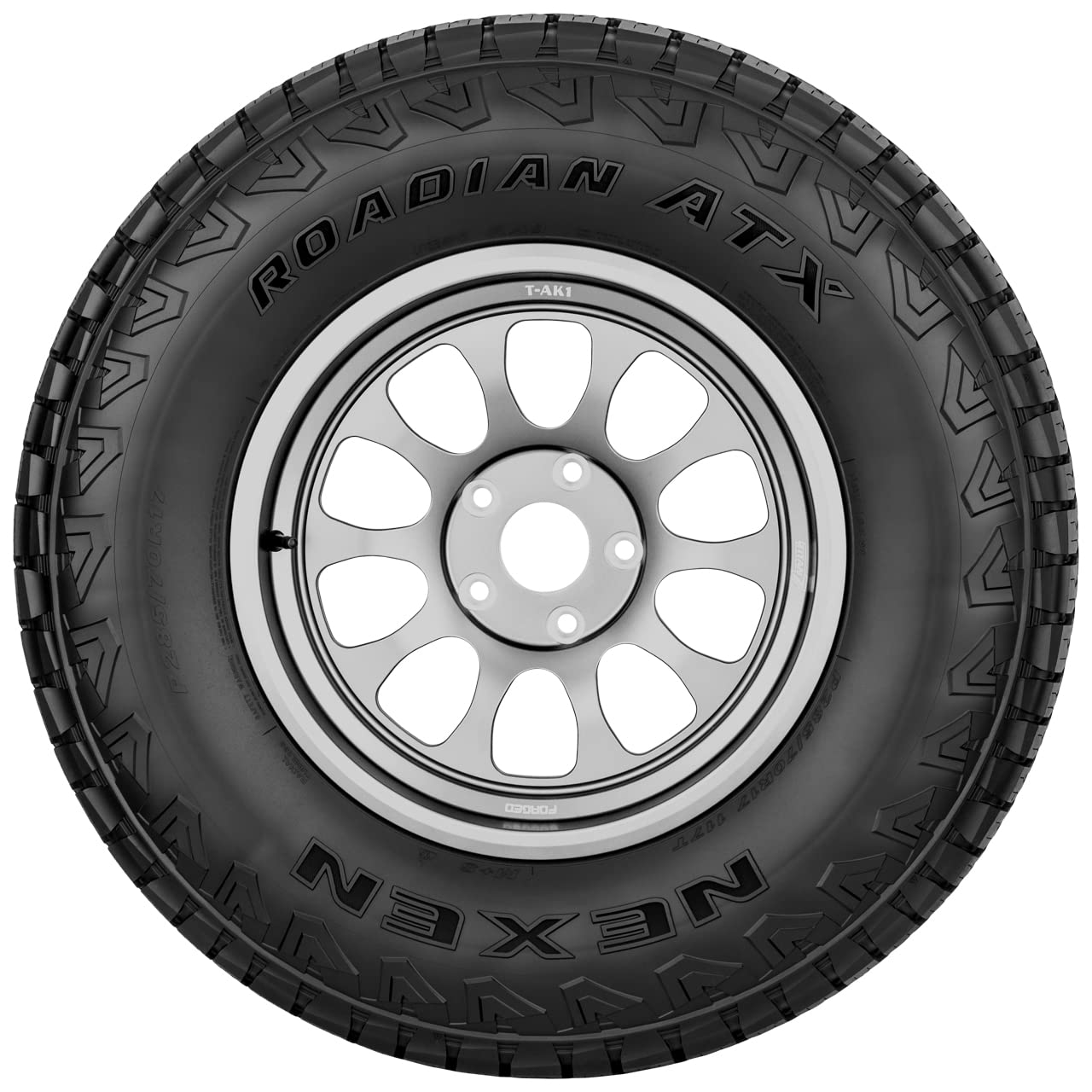 Amazon.com: 245/75R17 Nexen Roadian ATX 112S SL Black Wall Tire