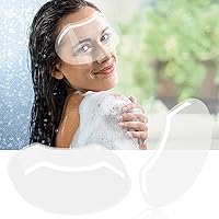 Vista 7 de 100 protectores faciales transparentes – Escudo de ojos después de cirugía de cataratas, visera de ducha para adultos, protector de ojos