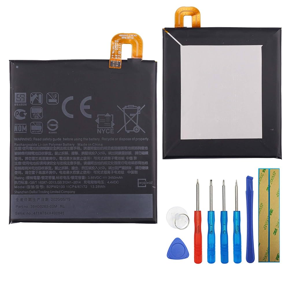 iPhone - ピピ Amazon.com: Vvsialeek Li3934T44P8H876744 Replacement Battery