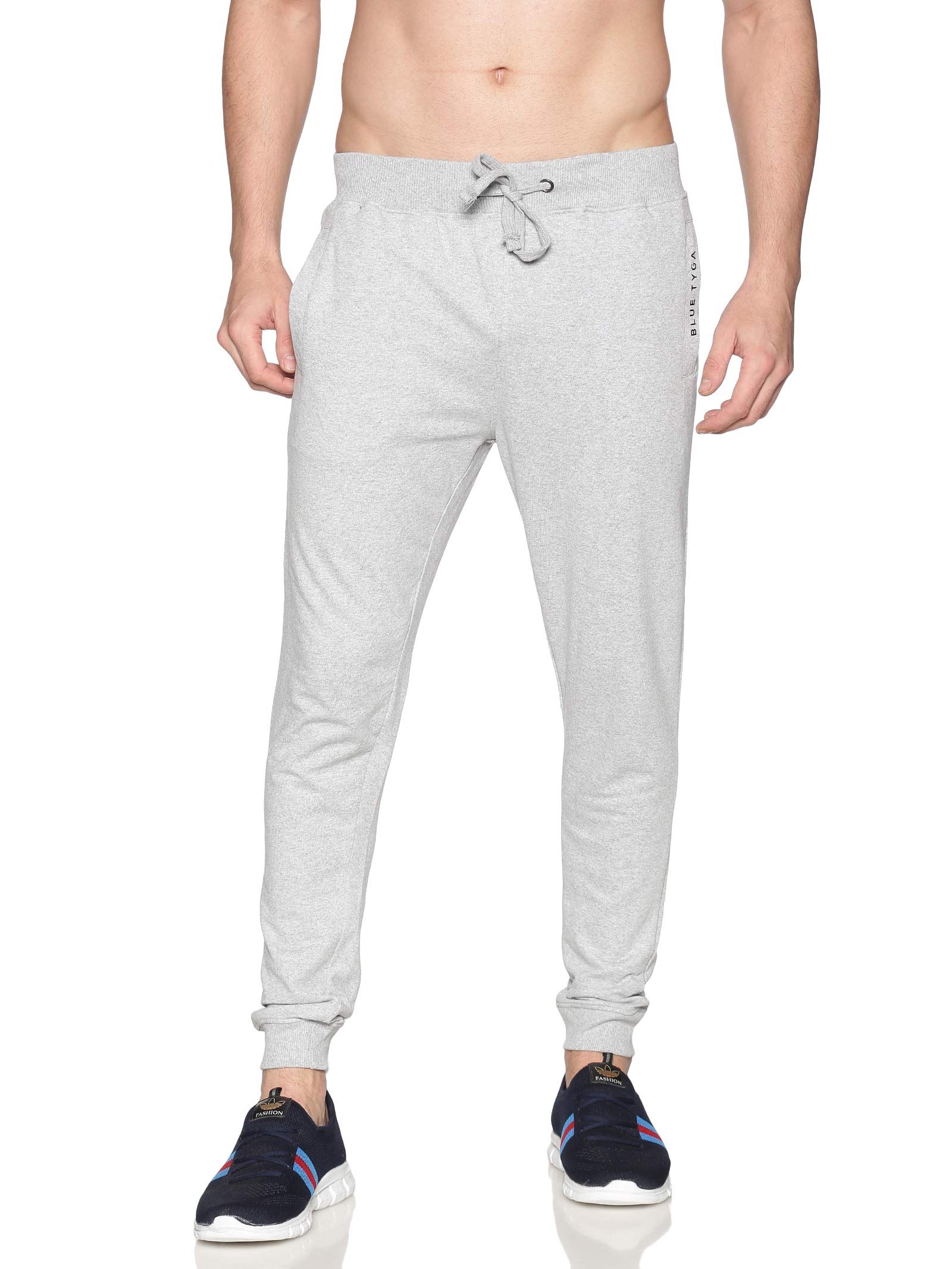 BLUE TYGAMen's Regular Fit Track pants