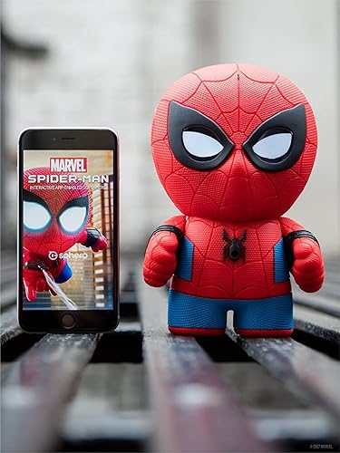 Miniatura 6 de Sphero Figura de acción de Marvel Comic Hero, de 96 meses a 1200 meses, incluye superhéroe interactivo habilitado por la aplicación Spider-Man, base