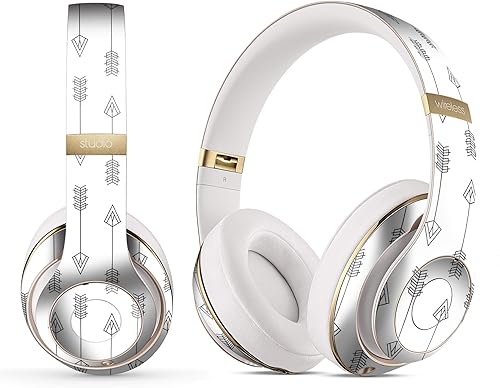 Miniatura 9 de Compatible con Beats Studio Pro - Calcomanía protectora de vinilo resistente a los arañazos - Estampado de leopardo vibrante V23