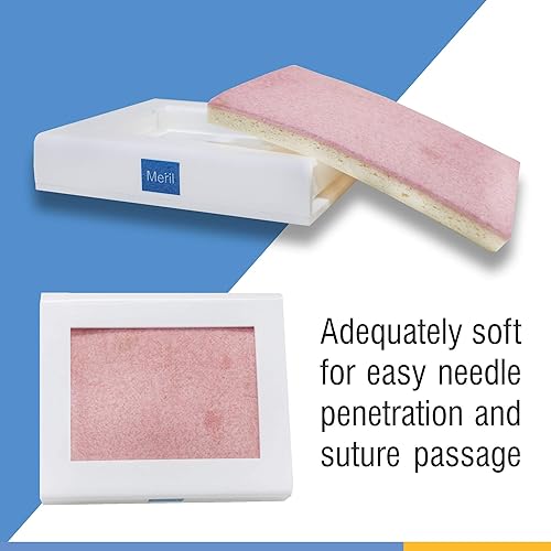 Miniatura 2 de Adecuado para médicos, estudiantes de medicina, enfermeras con fines de entrenamiento, almohadilla de práctica de sutura MSPP-Meril, la mejor