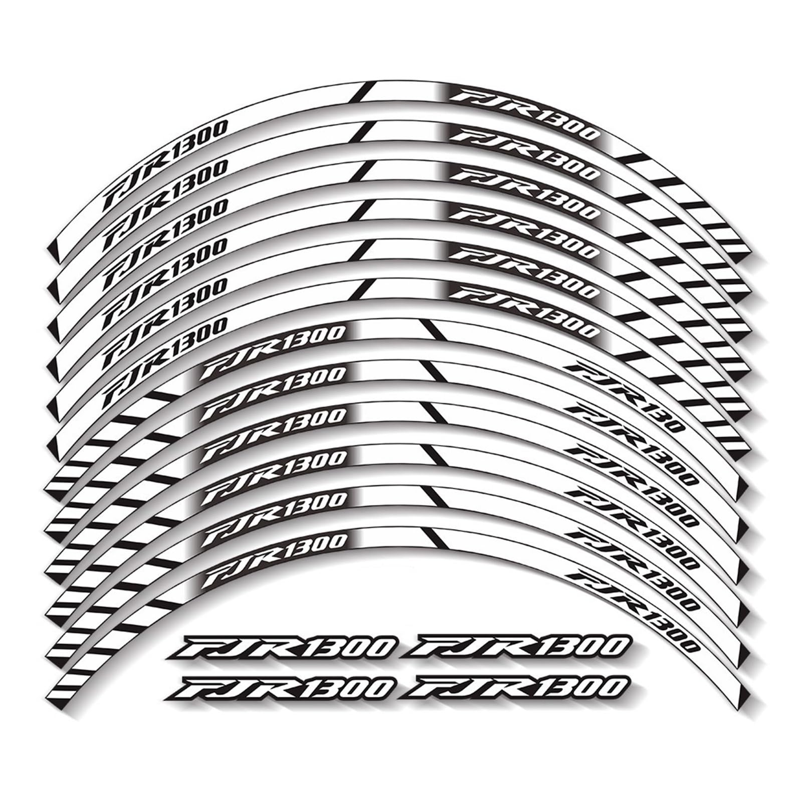 Motorcycle Sticker Wheel Rim Decal for for Fjr 1300 for FJR1300 Wheel Stickers(5)
