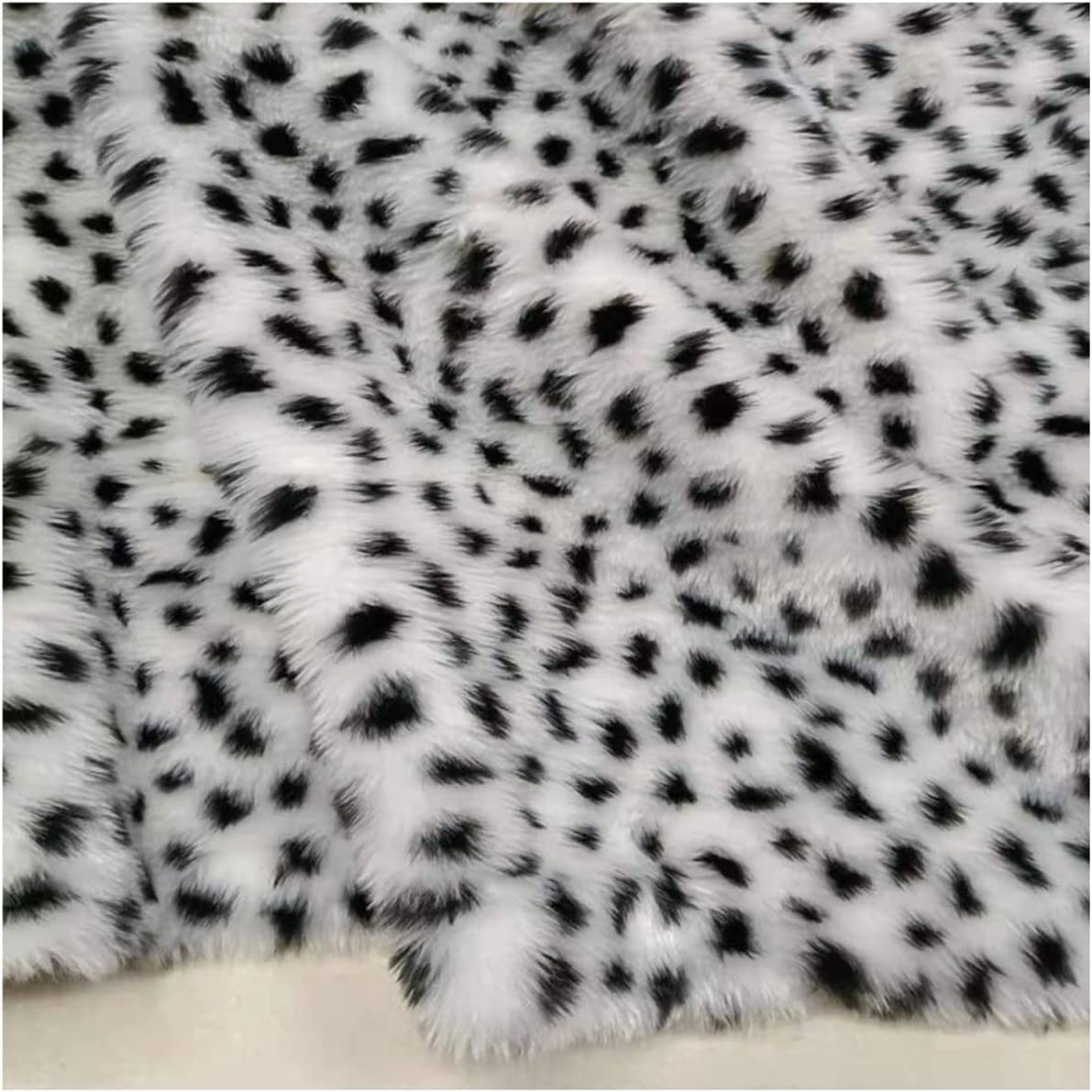 アイマスク⬛️カットうりのヒョウ柄生地、ぬいぐるみのマフラー用 Amazon.co.jp: ぬいぐるみ生地、ふわふわ フェイクファー生地 布