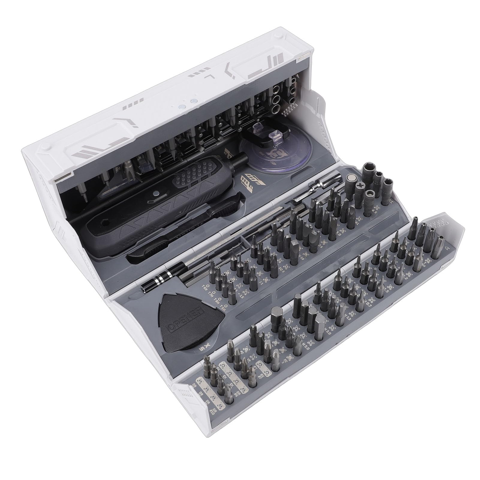 Set di Cacciaviti di Precisione 180 in 1, Acciaio CRV S2, Punte Magnetiche, Kit di Strumenti di Riparazione per Console di Gioco per Telefoni Portatili