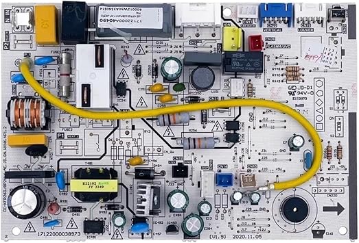 CE-KFR26G/BP2N1Y-AE Circuit PCB 17122000038973, Compatible for Midea, Air Conditioner Accessories Indoor Unit Control Board, Air Conditioner Motherboard Replacement