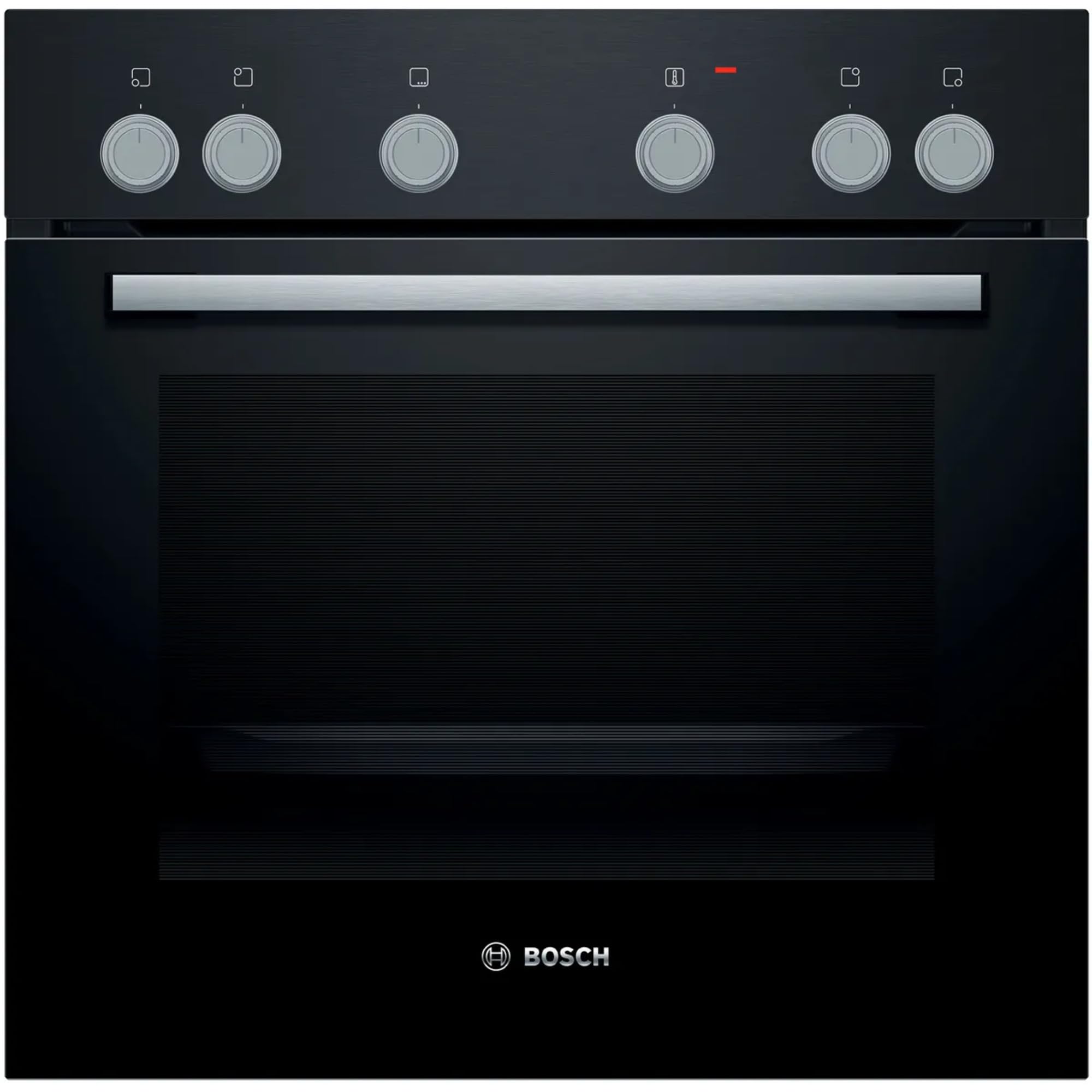 Bosch HND611LS62 zestaw kuchenek do zabudowy, składający się z kuchenki HEG517BB3, 60 x 60 cm, Made in Germany, gorące powietrze 3D, hydroliza, wyświetlacz LED i NKN645GA2E elektryczna płyta kuchenna,