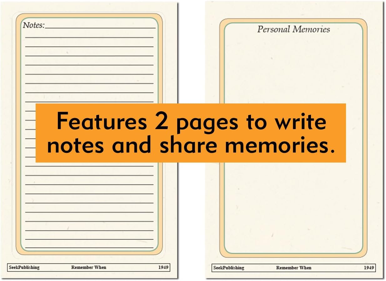 Free Shipping 🛒 Seek Publishing RW1982 Remember When Kardlet, Green