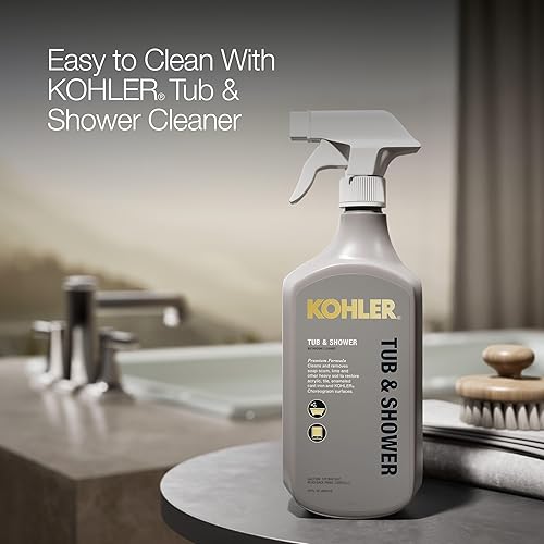 Miniatura 24 de KOHLER 850-0 Tea-for-Two - Bañera de hierro fundido de 60 x 32 pulgadas, para alcoba o empotrada, diseño espacioso, superficie antideslizante