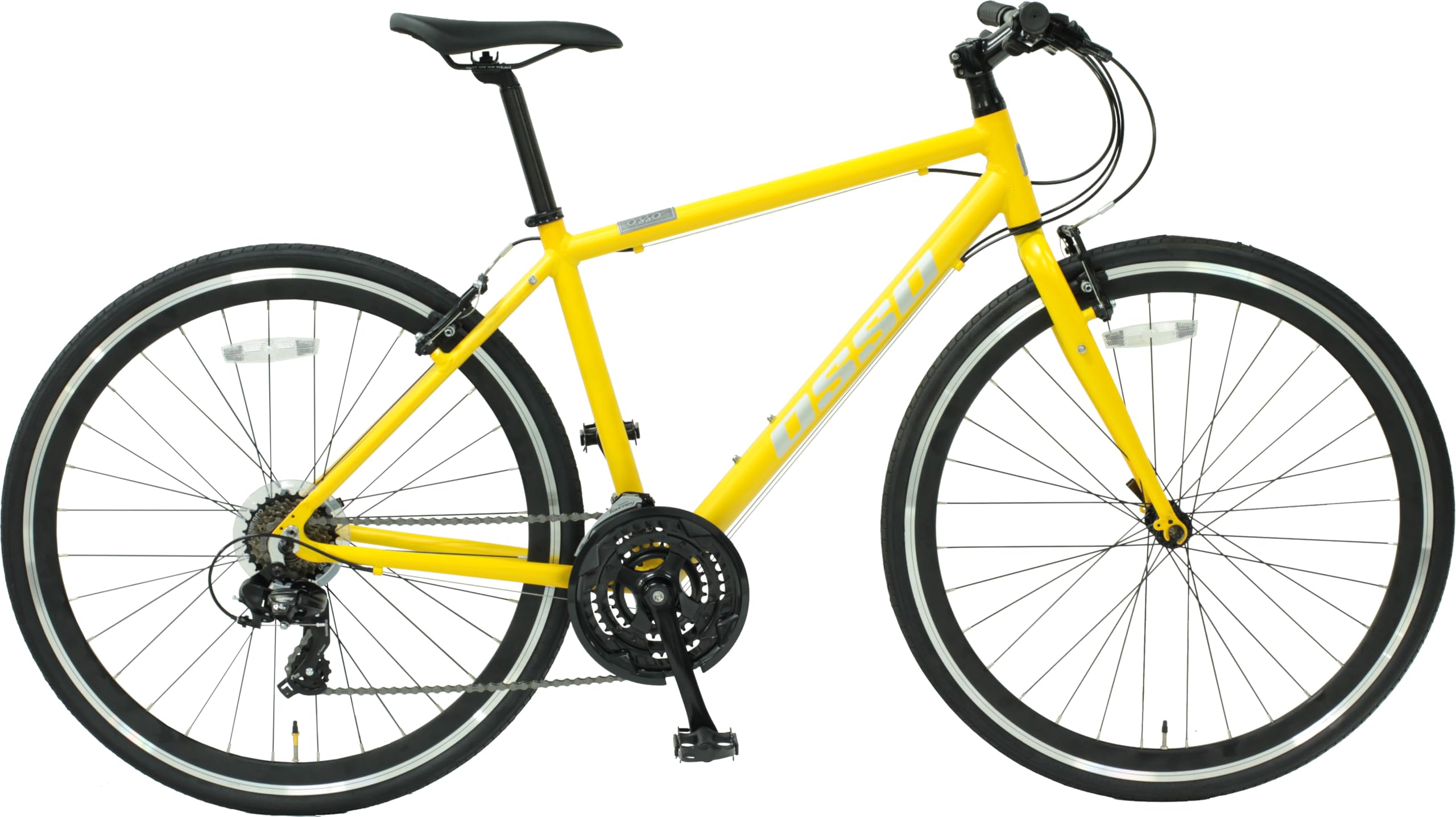 OSSOオッソ 700C アルミ シマノ7速 500mm クロスバイク Amazon | 【完全組立済配送】 OSSO(オッソ) 自転車 クロスバイク