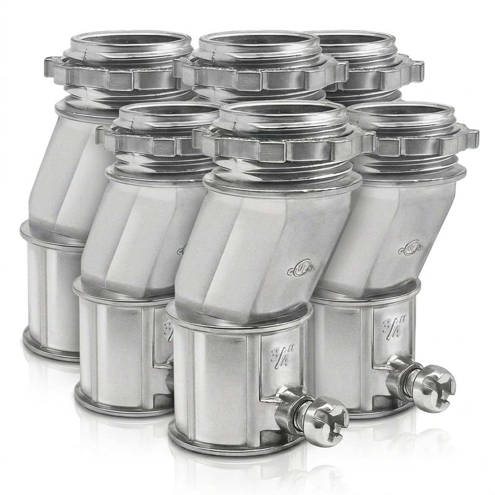 EMT Offset Connectors - 12 Pack, Heavy Duty -12