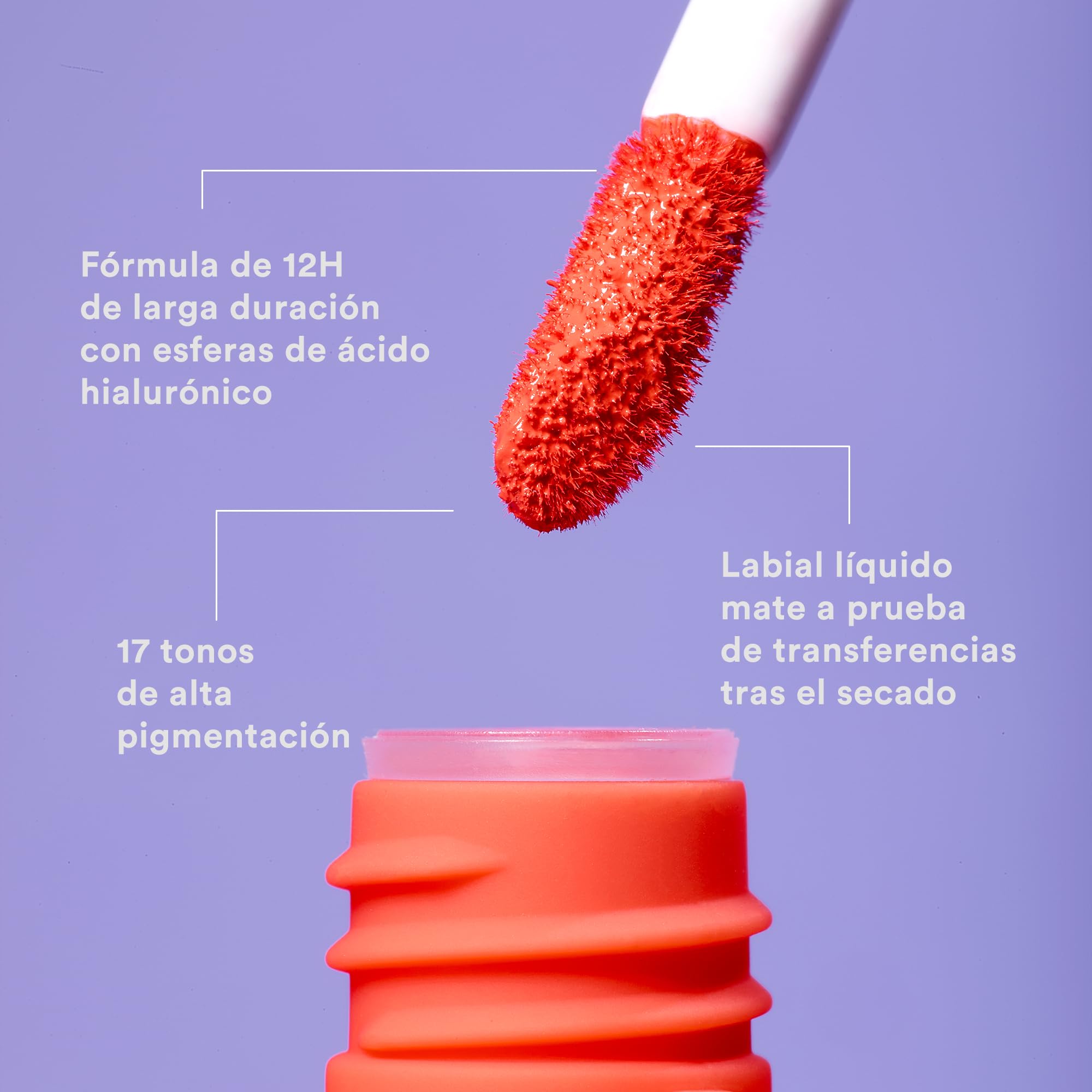 3INA MAKEUP - The Longwear Lipstick Set 503, 362, 254 with Hyaluronic Acid - Matte Barra de Labios - Vegan and Cruelty Free