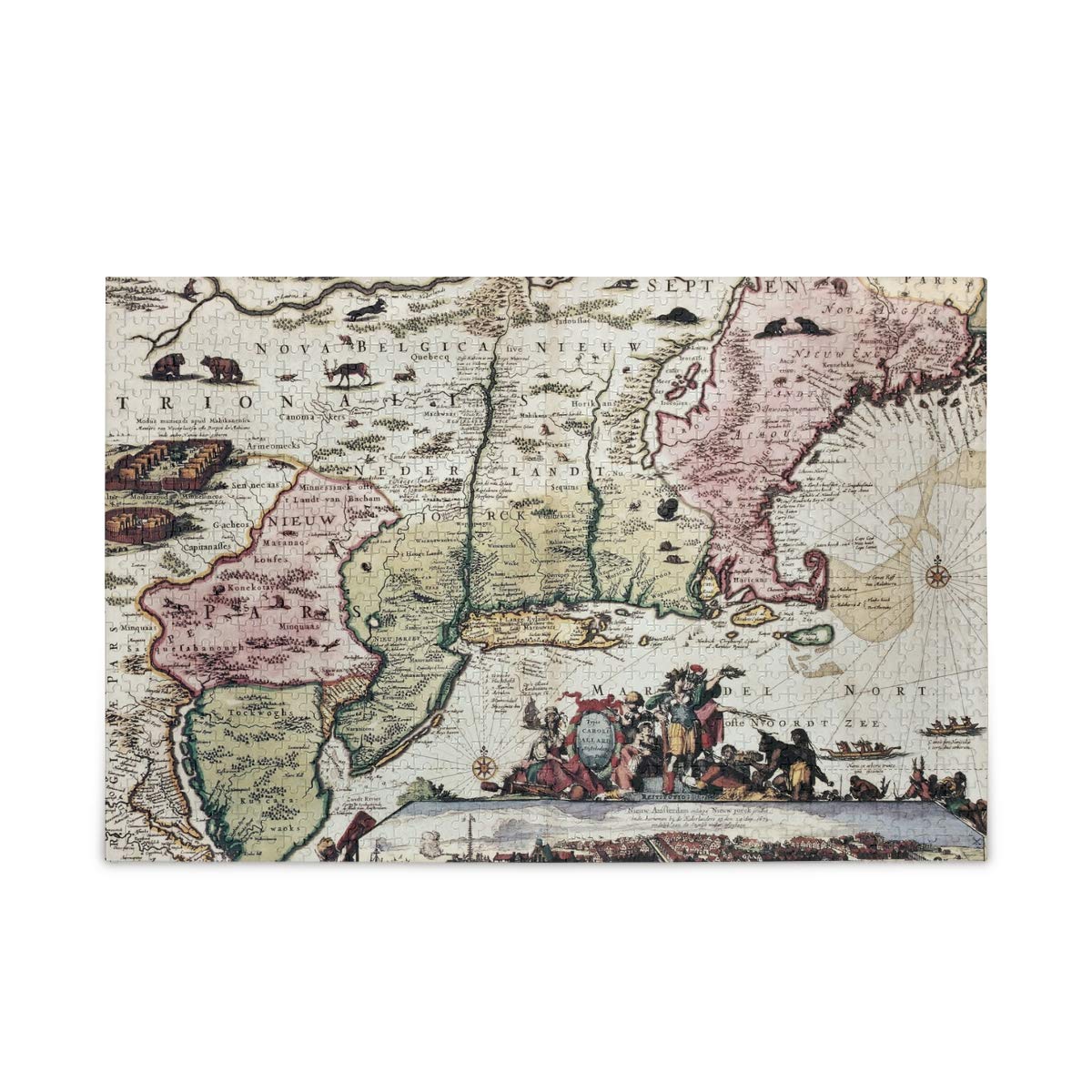 1000 Year Old Map Amazon.com: New England Old Map Puzzle 1000 Piece Jigsaw Puzzle Adult –  Jigsaw Puzzle(Nac) : Toys & Games