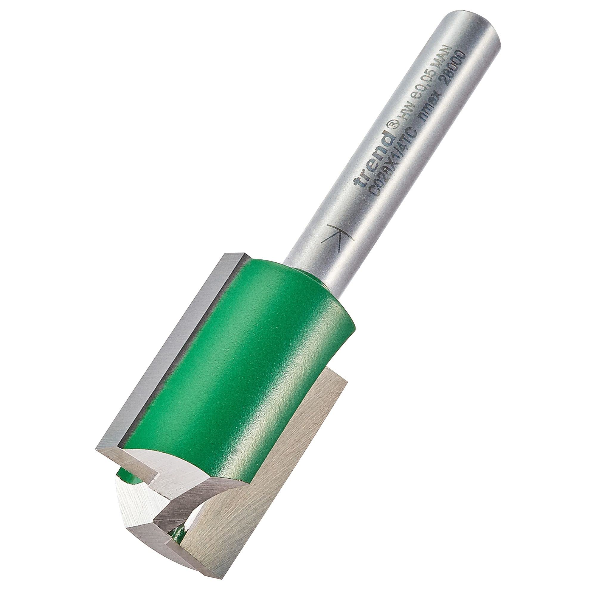 Trend Two Flute Cutter 17.5Mm Diameter Pk 1 C028x1/4Tc