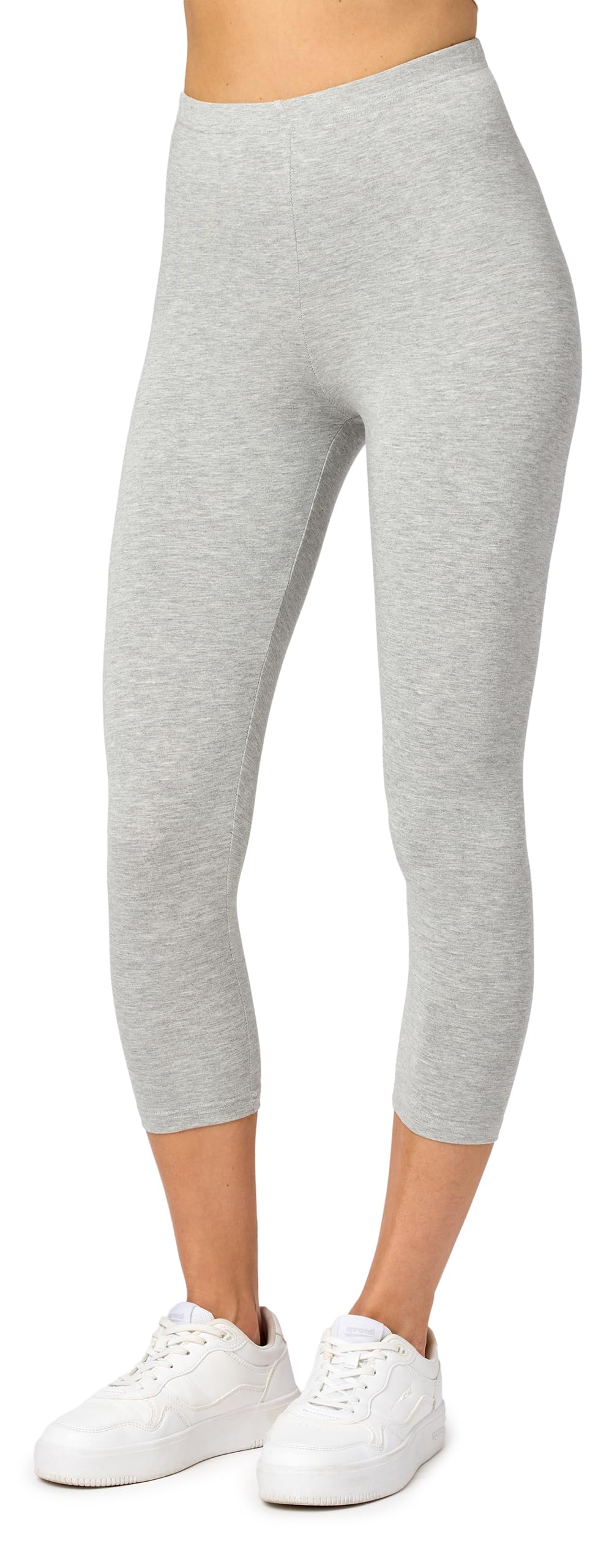 Merry Style Leggins Corti Donna 3/4 Pantaloni Capri Leggins Donna in Viscosa Traspirante, Pantaloncini Fitness Corti per Sportivi o Casual MS10-144