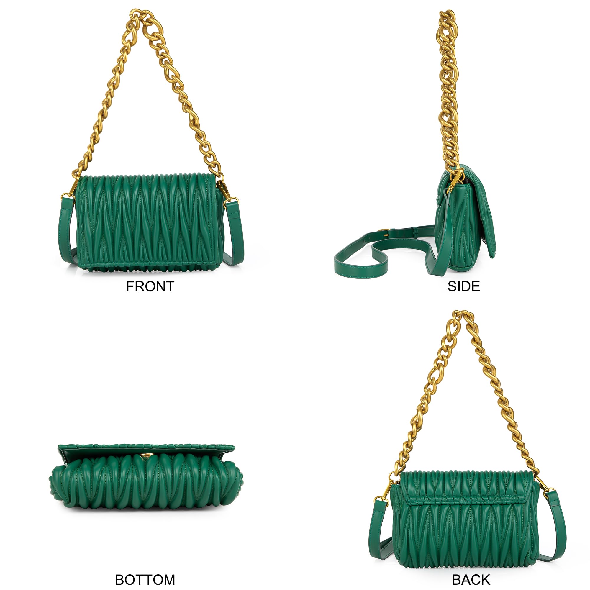 Montana West Borse trapuntate per le donne borse a tracolla alla moda piccole borse e borse con manico superiore